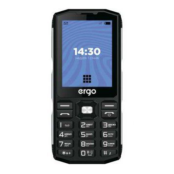 Телефон Ergo E282 Black UA 03078 фото