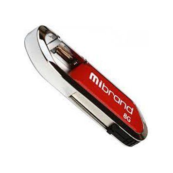 USB Flash 8 GB Wibrand Aligator Dark Red 25217 фото