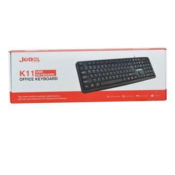 Клавіатура JEDEL K11 black 44353 фото