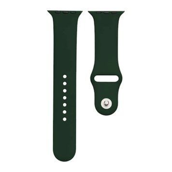 Ремінець Apple watch 38/40/41/SE silicone cyprus green 35520 фото