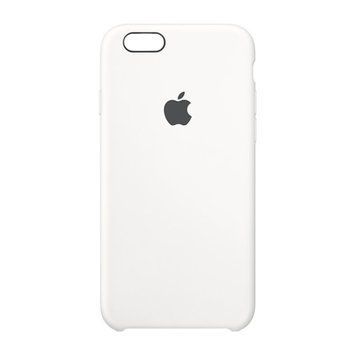 Silicone case iPhone 6/6S white 06746 фото