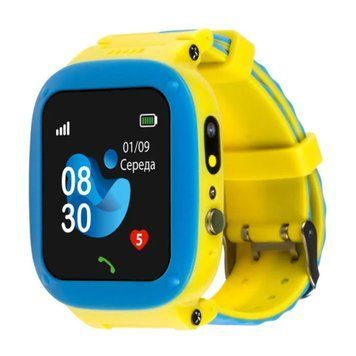 Дитячий годинник AmiGo GO 004 Splashproof Blue -Yellow UA 32504 фото