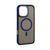 Силікон iPhone 16 Pro Max MagSafe All-Round black-blue 38537 фото