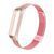 Ремінець Xiaomi Mi Band 3/4 combined Steel-Carbon fiber pink sand 33088 фото