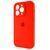 Silicone case Full camera iPhone 13 Pro Max red 03744 фото