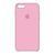 Silicone case iPhone 6/6S pink 06749 фото