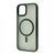 Силікон iPhone 13 Pro Max MagSafe matte case green 19157 фото