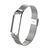 Ремінець Xiaomi Mi Band 5/6 Steel magnet silver 24485 фото