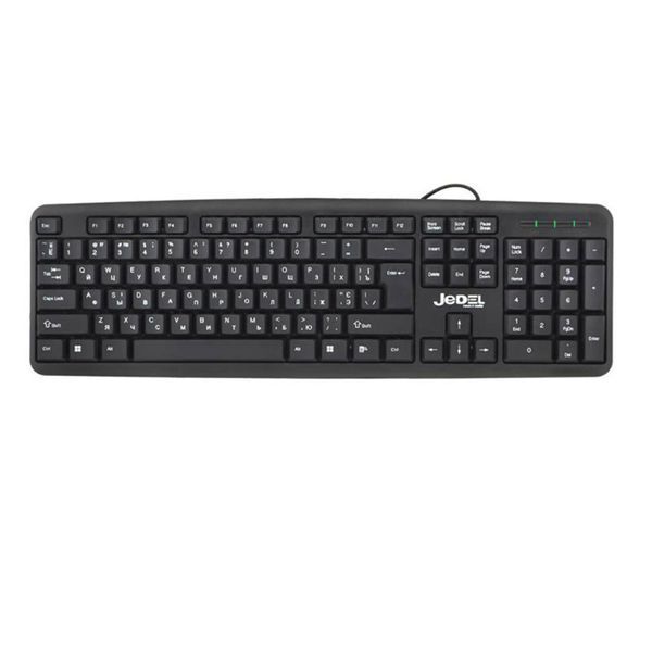 Клавіатура JEDEL K11 black 44353 фото