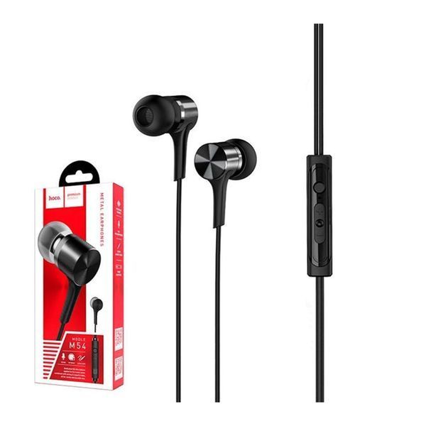 Навушники Hoco M54 + мік black 20973 фото
