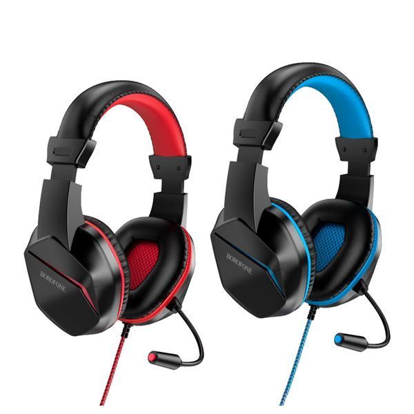 Навушники для комп'ютера Borofone BO104 black - blue 35502 фото