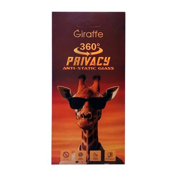 Скло Giraffe Privacy Anti-Static iPhone X/XS/11 Pro black 42773 фото