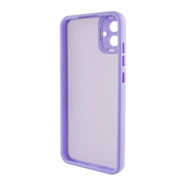 Силікон Samsung A24/A245F 2023 Metal Lens light purple 34795 фото