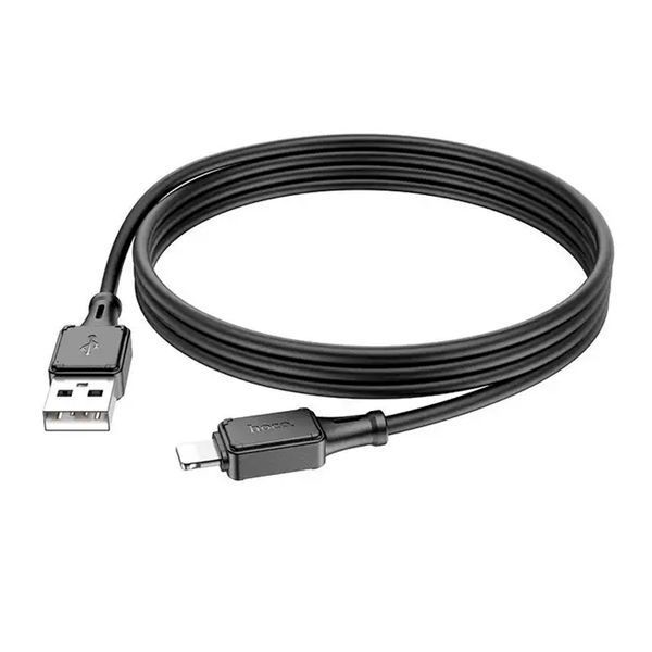 USB Cable Hoco Lightning X101 3A 1m black 45678 фото