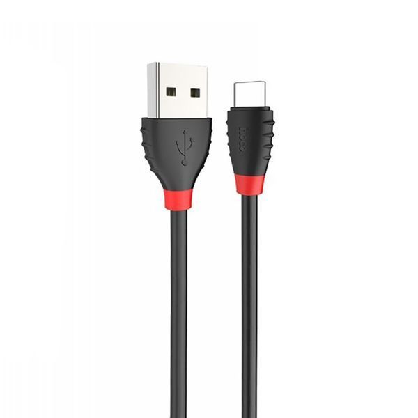USB Cable Hoco Type-C X27 3A 1,2m black 34063 фото