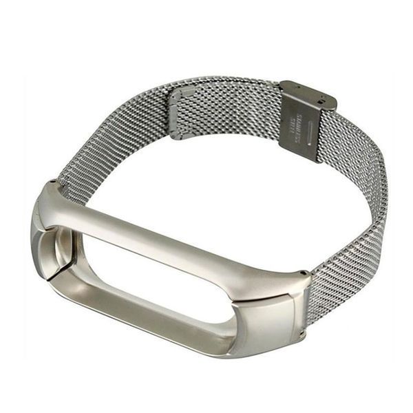 Ремінець Xiaomi Mi Band 5/6 Steel magnet silver 24485 фото
