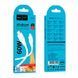 Cable Hoco Type-C to Type-C X124 60W/3A 1m white 45632 фото 1