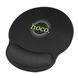 Килимок для мишки Hoco GM30 Polar Fox з підримкою запястя 230*215*20mm black 40270 фото 1