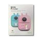 Портативний дитячий термопринтер Mini D7 Rabbit pink 36709 фото 1