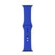 Ремінець Apple watch 42/44/45mm silicone neon blue 28602 фото 1