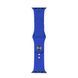 Ремінець Apple watch 42/44/45mm silicone neon blue 28602 фото 2