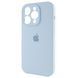 Silicone case Full camera iPhone 13 Pro Max lilac cream 06844 фото