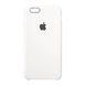 Silicone case iPhone 6/6S white 06746 фото
