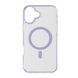Силікон Samsung S24/25 MagSafe Ice Crystal Beyer purple 05336 фото 1