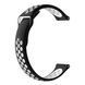 Універсальний ремінець 22mm Nike black-white 08125 фото 1