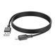 USB Cable Hoco Lightning X101 3A 1m black 45678 фото 2