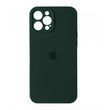 Silicone case Full camera iPhone 15 cyprus green 34984 фото
