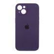 Silicone case Full camera iPhone 15 deep purple 33244 фото