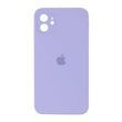Silicone case Full camera iPhone 15 light purple 32276 фото
