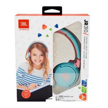 Навушники Big JBL JR 310 blue UA 31754 фото