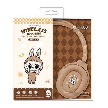 Навушники Big Bluetooth XL-E 600 L Labubu brown 43879 фото