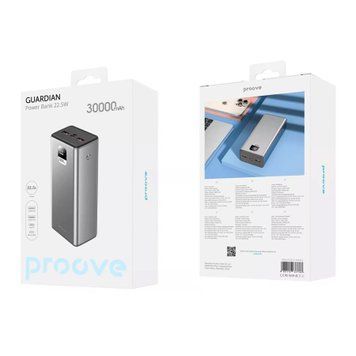Power bank 30 000 mAh Proove 22.5W Guardian 44921 фото