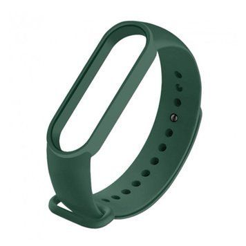 Ремінець Xiaomi Mi Band 5/6 hunter green 34627 фото