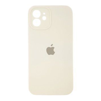 Silicone case Full camera iPhone 13 antique white 31843 фото