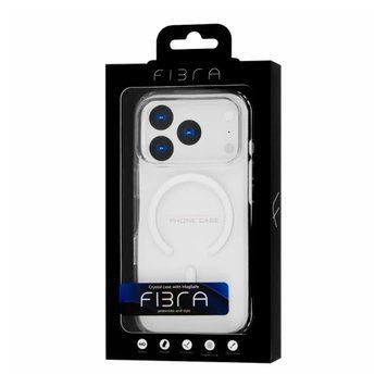 Силікон iPhone 17 Pro Fibra Crystal clear 46092 фото