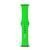 Ремінець Apple watch 42/44/45mm silicone neon green 28603 фото