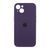 Silicone case Full camera iPhone 15 deep purple 33244 фото