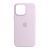 Silicone case iPhone 14 Pro Max with MagSafe lilac 42087 фото