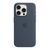 Silicone case iPhone 15 Pro Max with MagSafe storm blue 33695 фото