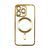 Силікон iPhone 16 Pro MagSafe chrome gold 43523 фото