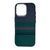 Накладка iPhone 17 Pro Max with MagSafe Fibra Carbonite green-orange 45689 фото