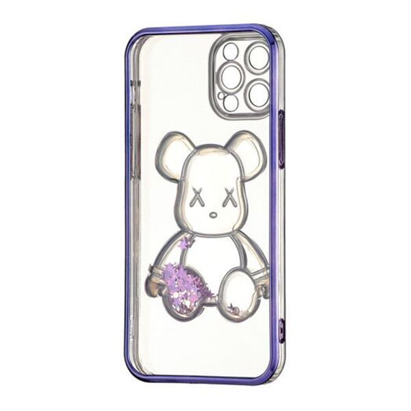 Силікон iPhone 11 Shining Bear Case purple 34645 фото