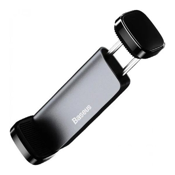 Автомобільний тримач Baseus Steel Cannon Air Outlet Car Mount black 20302 фото