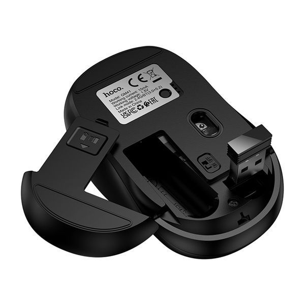 Мишка Bluetooth Hoco GM41 black 07407 фото