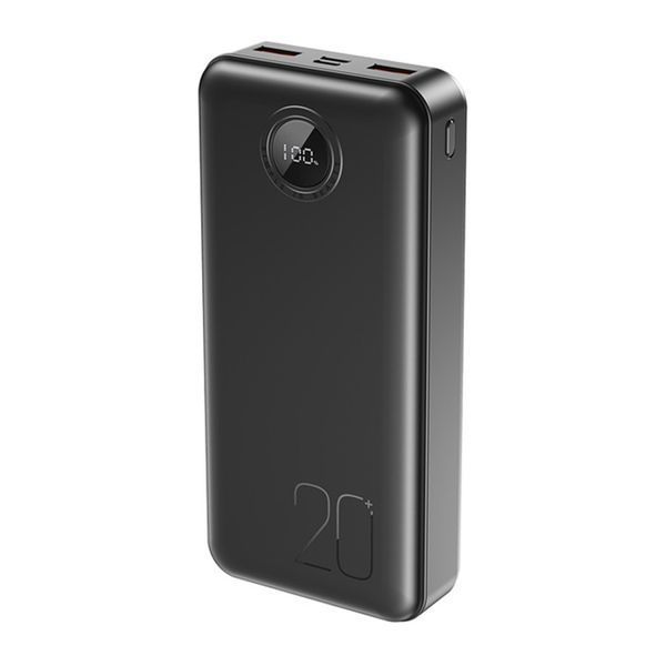 Power bank 20 000 mAh XO PR239 20W QC3.0 22.5W Display black 44261 фото