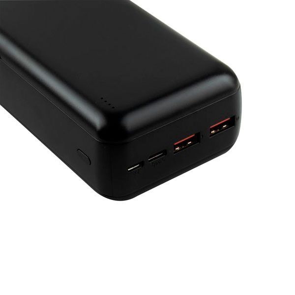 Power bank 30 000 mAh iDragon KP-33 PD30W Led black 44987 фото